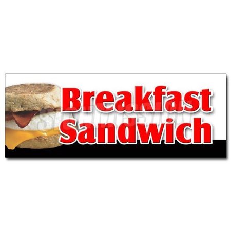 SIGNMISSION D-24 Breakfast Sandwich
